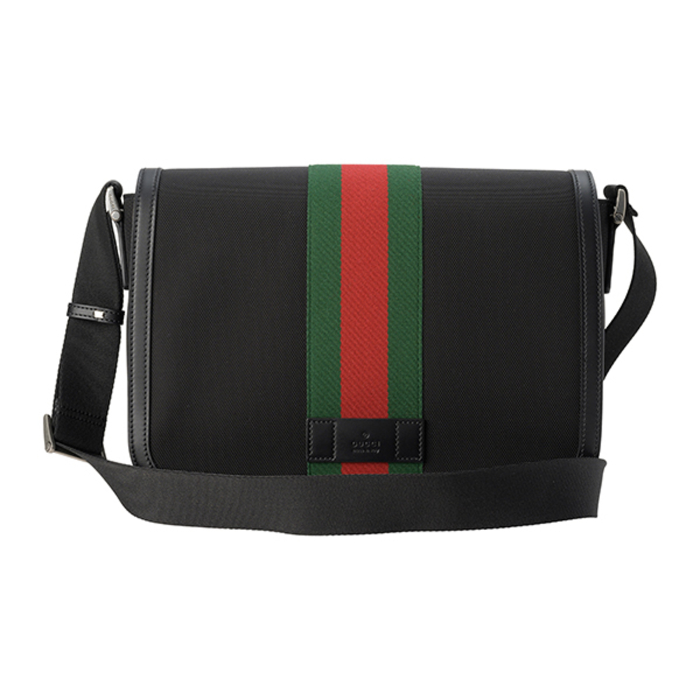 Gucci Outlet Shoulder Bag Web Black